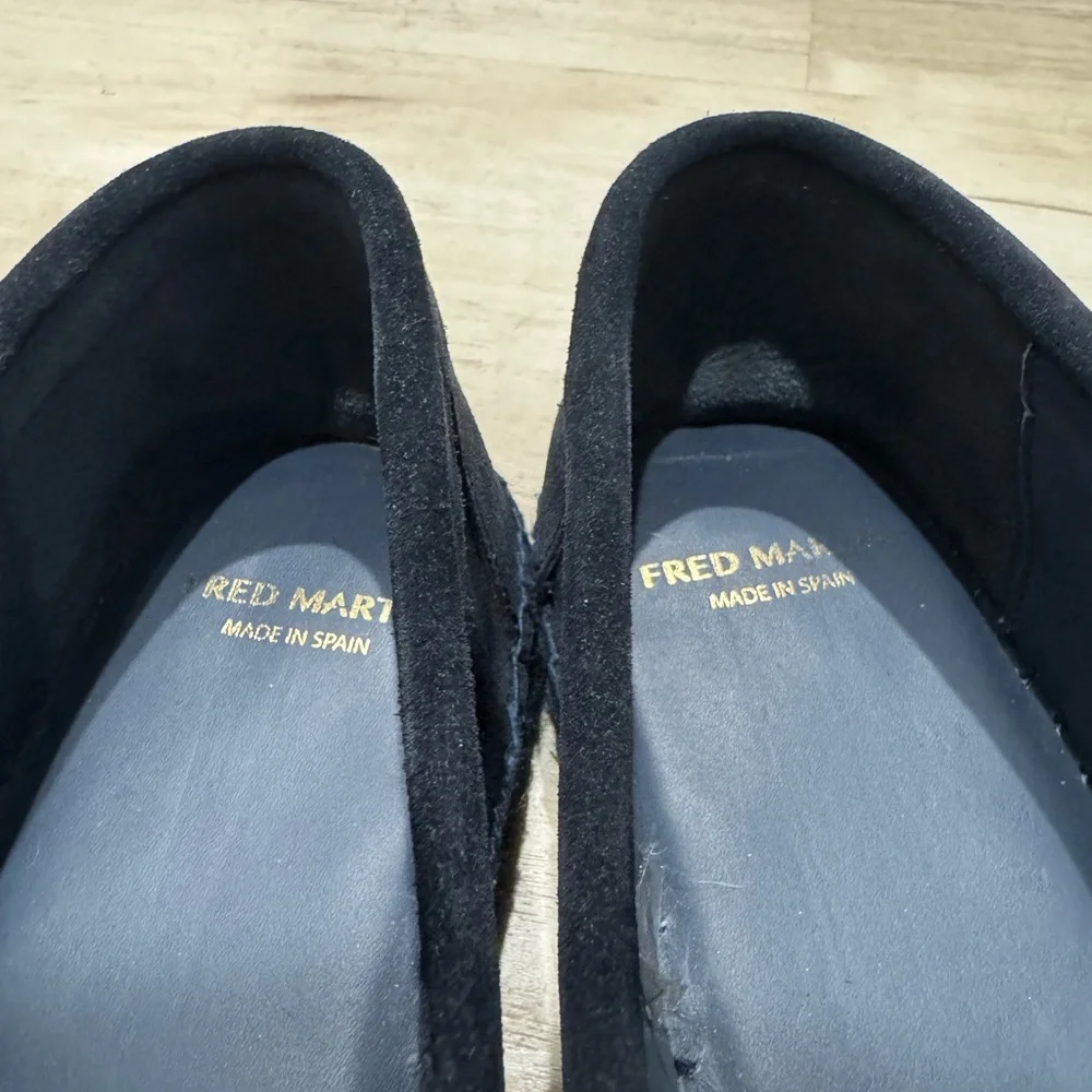 Fred Martin Espadrille Suede Loafers US10 - Picture 2 of 5